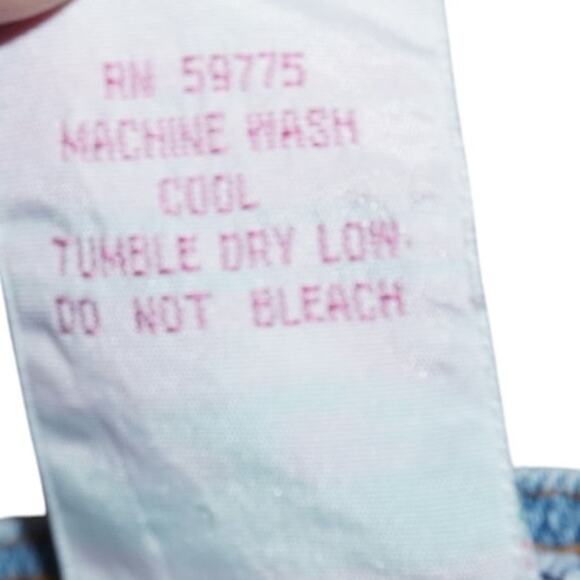 Vintage 90s Be Sister “Be Cool” Bedazzled Denim Overalls – Youth Size 12 - Picture 6 of 6